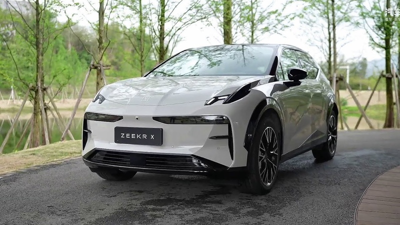 Не дорогой Электрокроссовер Zeekr X 2023. Все