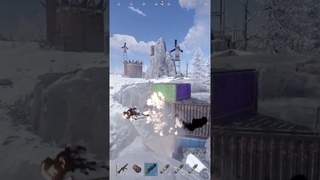 Вскрыли нычку в зиме! #bimak_93 #rust #раст #shorts