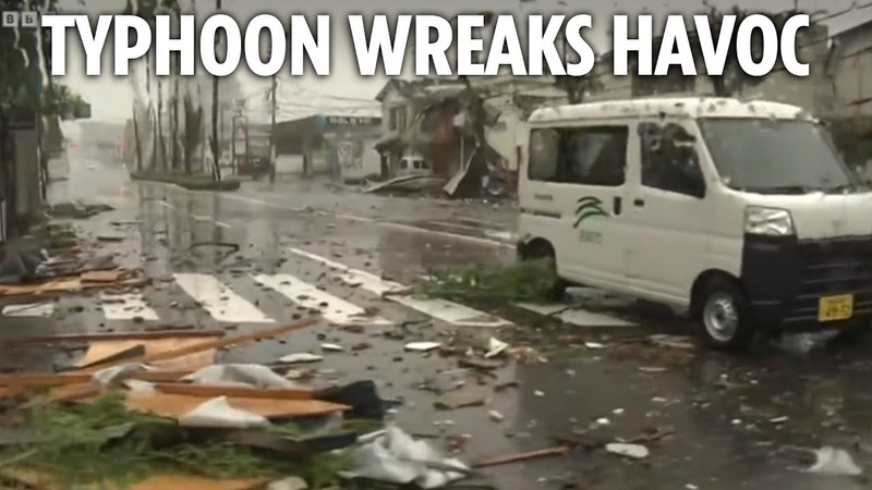 LIVE: Millions told to evacuate as Typhoon Shanshan batters