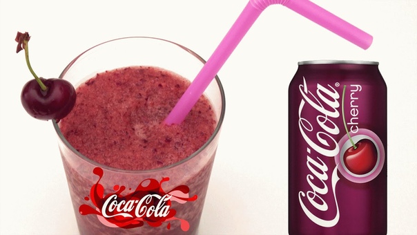 CHERRY COCA COLA smoothie, slushy CHERRY COKE DIY Very