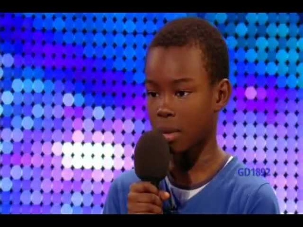 9 YR OLD BOY MALAKI PAUL SINGS BEYONCES LISTEN ON BRITAINS GOT
