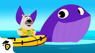 Leo saves a baby whale! | Learn about Sea Animals | Kids learning video | Dr. Panda TotoTime