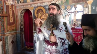 Отац Рафаило-Нее Христа, хое ковид пасош!