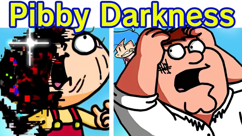 Friday Night Funkin VS Darkness Takeover, Corrupted Family Guy Glitch ( Learn With Pibby x FNF