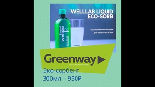 WELLLAB LIQUID ECO-SORB/ ПРИРОДНЫЙ СОРБЕНТ от Greenway.
