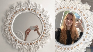 MAKROME AYNA YAPIMI | Dy Macrame Mirror