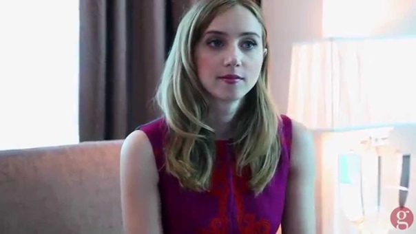 Zoe Kazan chats The F Word What If (Торонто, август
