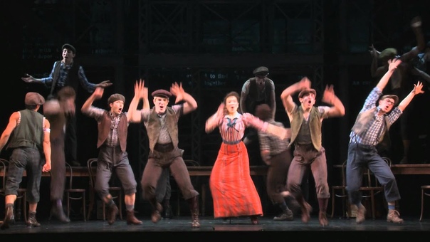 Disneys NEWSIES on Broadway King of New