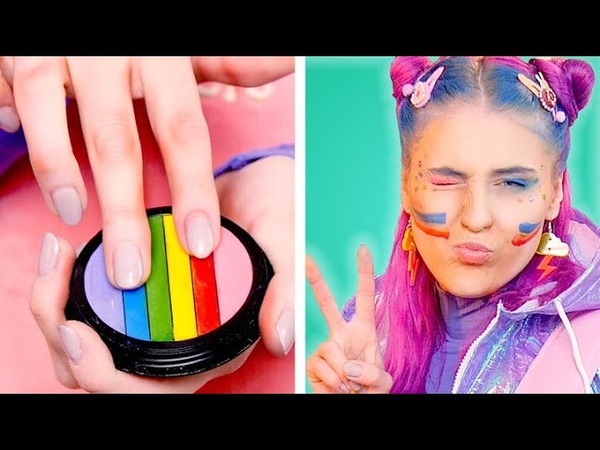 FUN RAINBOW SCHOOL SUPPLIES Clever DIY Ideas, School Life Hacks by Crafty