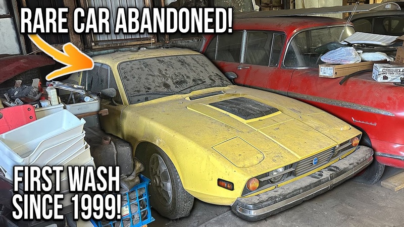 Abandoned Since 1999: Saab Sonett, First Wash in 24 Years , Car Detailing