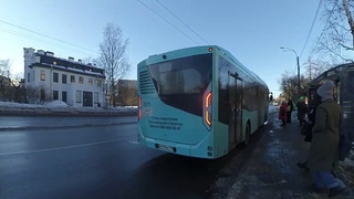 Электробус 2375 по 9 одну остановочку в СПб 14-:  2375 по №9 ()