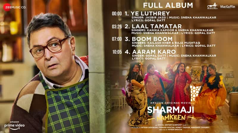 Sharmaji Namkeen Full Album, Rishi Kapoor, Paresh Rawal, Juhi Chawla, Sneha Khanwalkar, Gopal