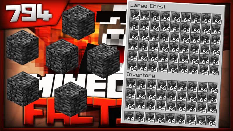 Minecraft FACTIONS Server Lets Play THIS MUCH BEDROCK UNRAIDABLE Ep. 794 ( Minecraft Faction