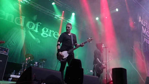 END OF GREEN CURE MY PAIN live Autumn Moon Festival Hameln