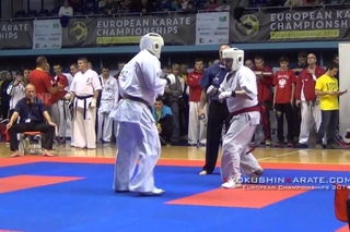 EC 2014, 1/2 +35yr, +80kg Dmitrii Lunev (Russia) - Deyan Stanev (Bulgaria, aka)