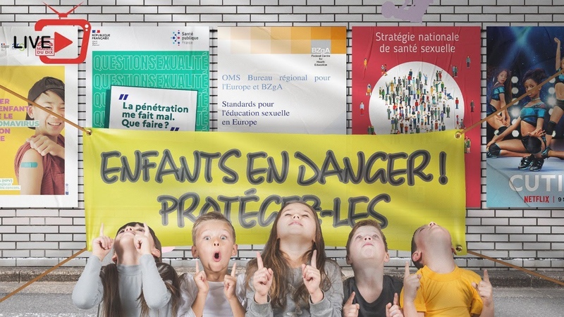 Enfants en danger Protégez