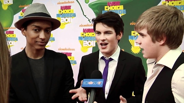 Alex Sawyer, Bobby Lockwood Brad Kavanagh 2011 Kids Choice Awards
