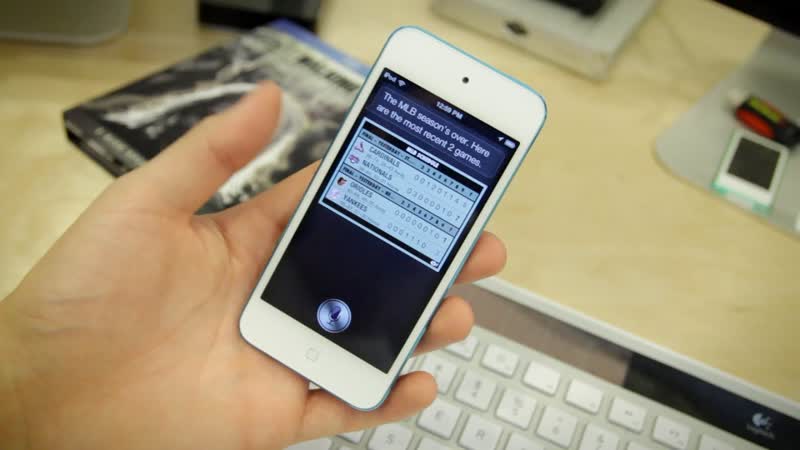 i Pod Touch (5th Generation) Siri Demo