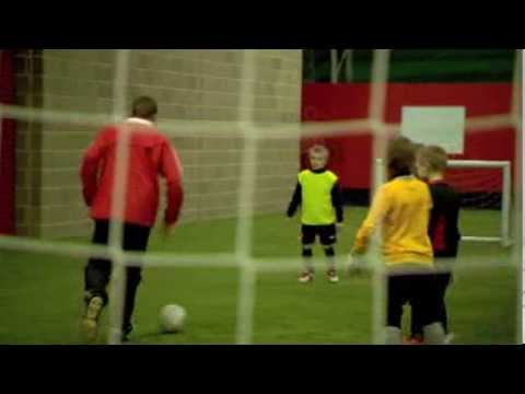 Soccer Coaching Dribbling Drill: Skills Corridor