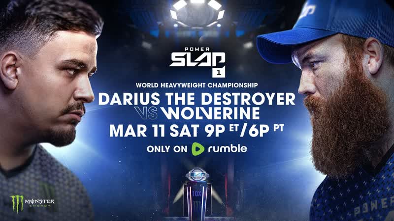 THE FIRST POWER SLAP , Darius The Destroyer vs Wolverine,