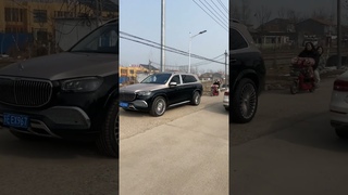 Maybach gls600 back to the village #mercedes maybach #maybach gls600 #youtube shorts #maybach