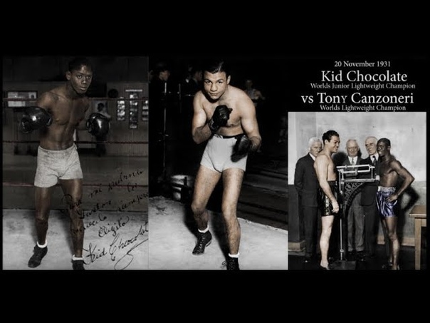 Tony Canzoneri vs Kid Chocolate I ( Full Fight