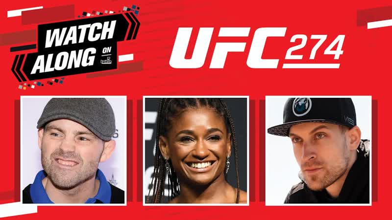 UFC 274 Watch Along w, Angela Hill, TSM Viss and Jens