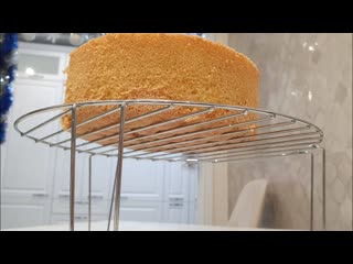 Пышный классический бисквит для торта, самый простой рецепт!