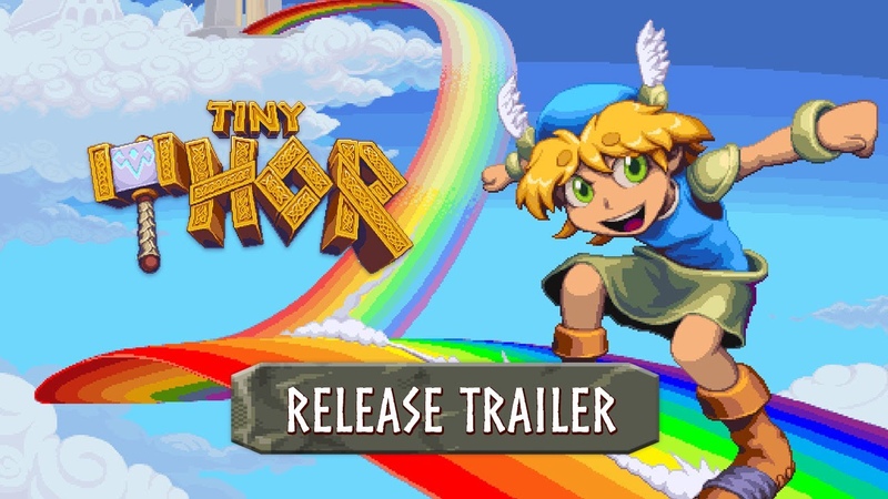 Tiny Thor Release Trailer, Launching the