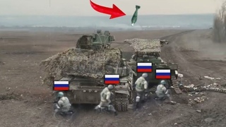 Russian Truck with a Cannon in the Back was Attacked by a Ukrainian FPV Drone!