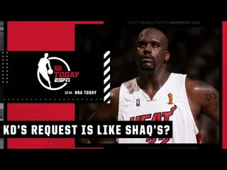 The KD situation is like the Shaq trade to the Heat - Tim Bontemps | NBA Today