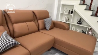 Giao đơn hàng VIP cho khách tại Tây Ninh với Bộ sofa góc L Adora NTVT048 và Bộ bàn ăn 6 ghế Luxury