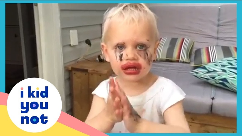 Hilarious Kid Makeup Fail Compilation, I Kid You