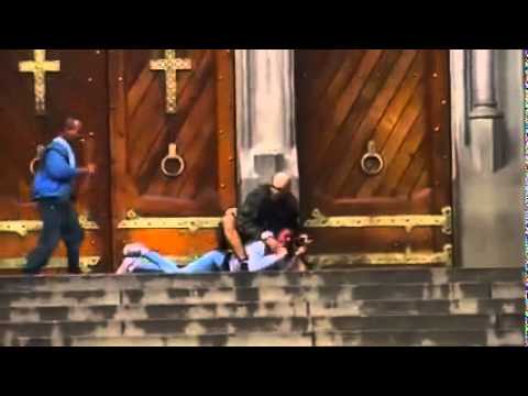 Homeless guy saves woman hostage but dies in the