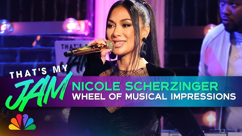 Wheel of Musical Impressions: Nicole Scherzinger Performs My Heart Will Go On as Led Zeppelin You