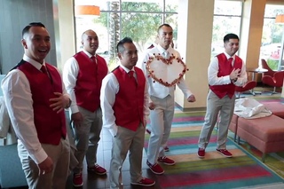 Chinese Wedding Door Games @ Residence Inn Long Beach Downtown