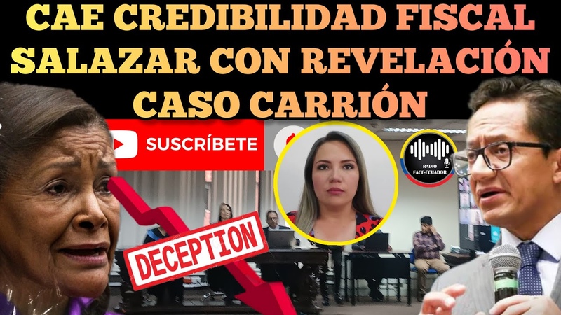 DIANA SALAZAR SE LE CAE LA CREDIBILIDAD AL PISO CON REVELACIÓ N DE CASO CARRION NOTICIAS RFE