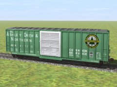 50ft Boxcar COLUMBUS & GREENVILLE RAILWAY #