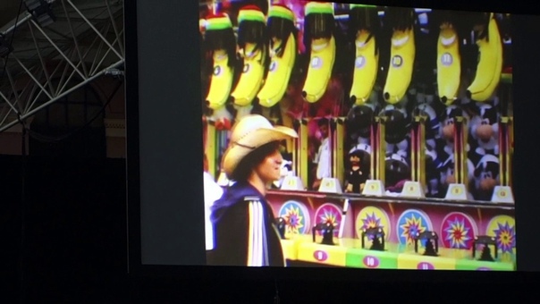 The Maccabees tour footage shown at the Ally Pally farewell