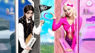 Уэнсдей Аддамс! Barbie против Уэнсдей!