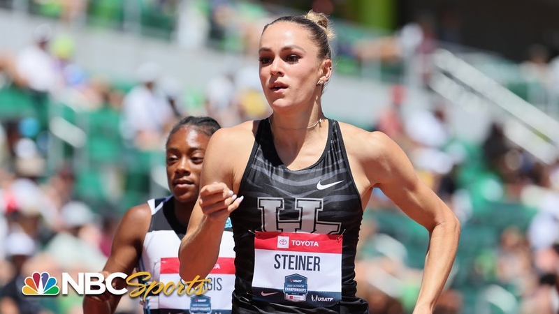 Abby Steiner runs fastest 200m of 2022 to earn National title, trip to Worlds, NBC