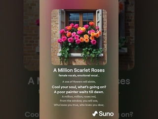 A Million Scarlet Roses. Миллион алых роз.