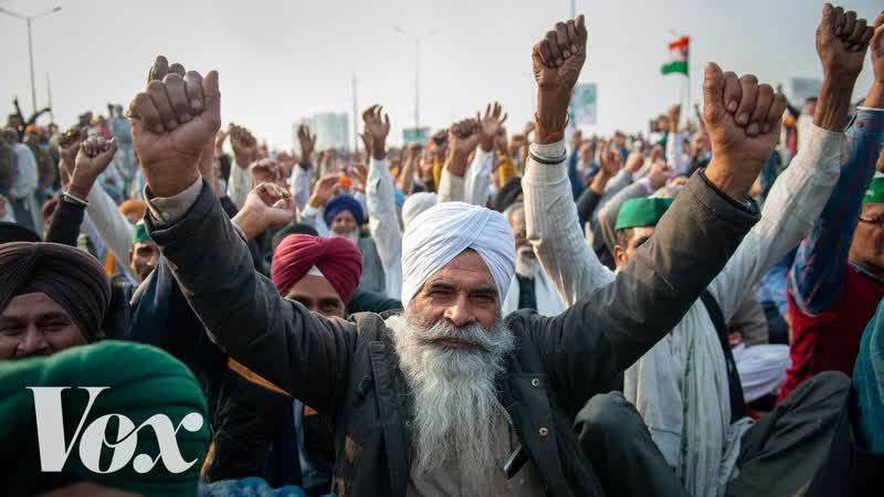 Indias huge farmer protests,