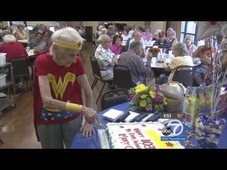 103 year old Wonder Woman celebrates her birthday, muses on the key to