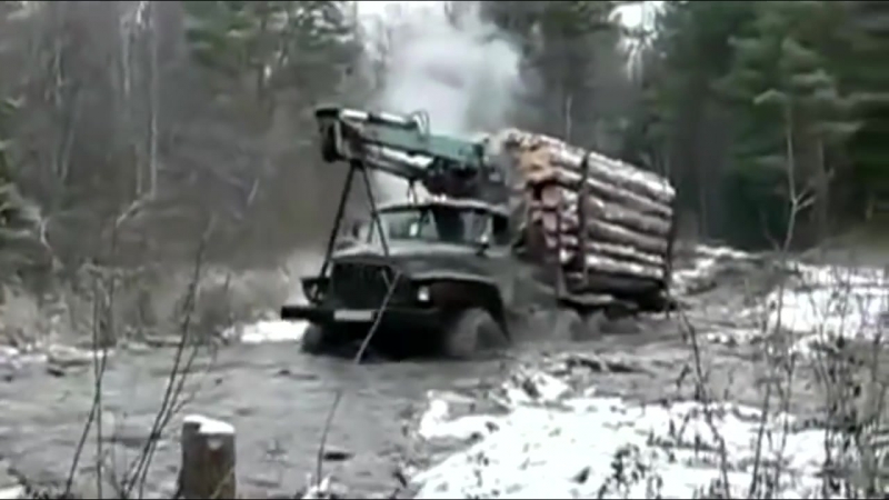 The Most Passable Truck in the World Ural Typhoon, Hunter and
