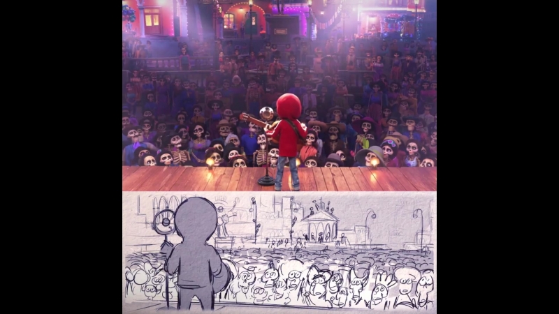 Coco, Storyboard Side by