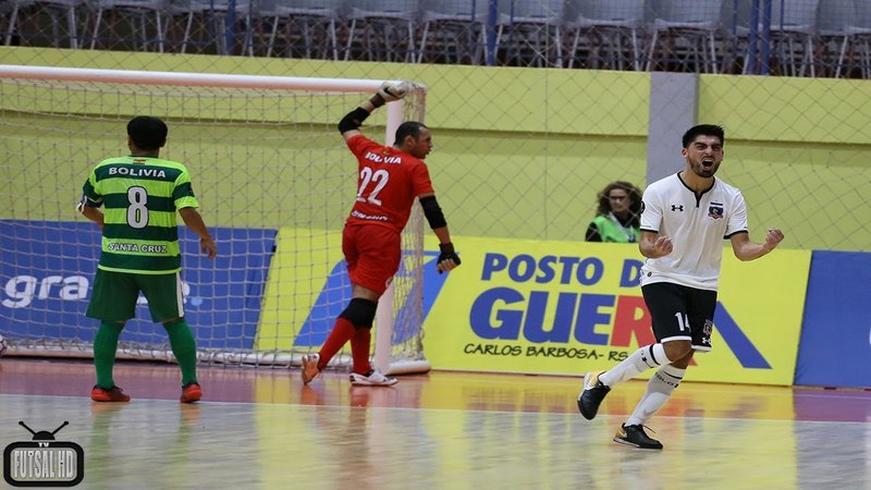 Jogo Completo Colo Colo 5 x 5 C. R. E 1ª Rodada Copa Libertadores de Futsal 2018 (22, 04,