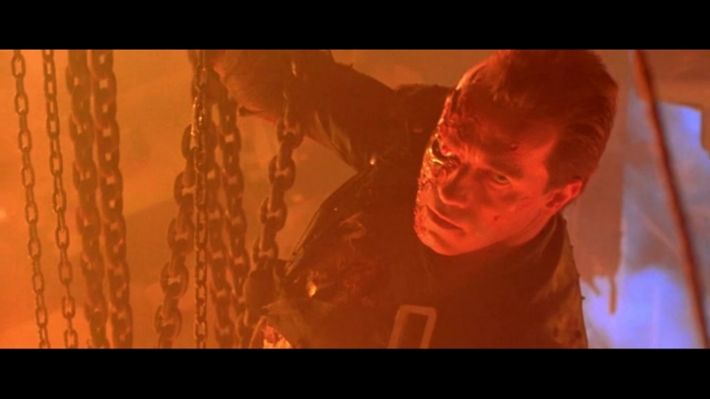 Картинка терминатор в лаве