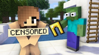 Monster School : GIRLS VS BOYS SWIMMING CHALLENGE + CRAFTING - Minecraft Animation