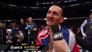 #UFC231: Слова после боя — Макс Холлоуэй